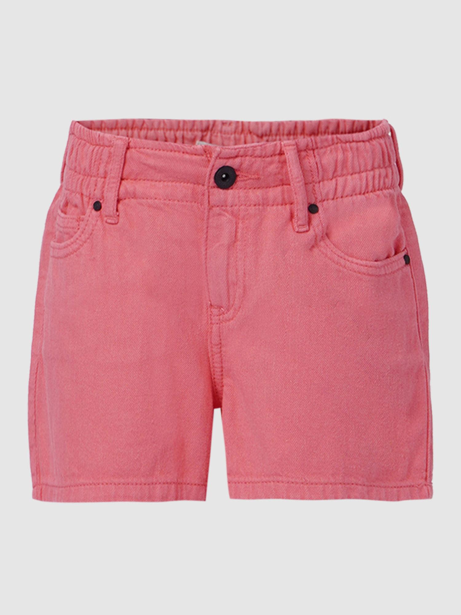 pink koncody shorts denim