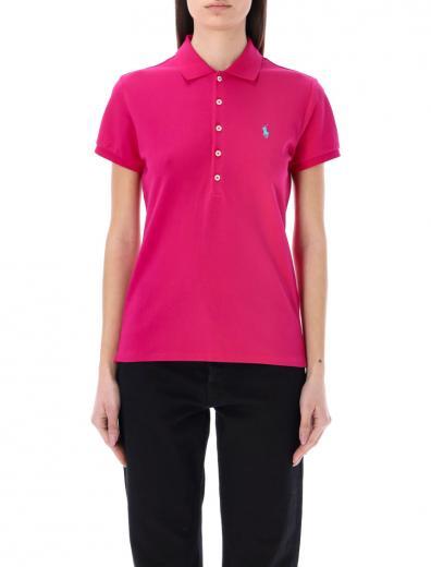 pink logo julie polo