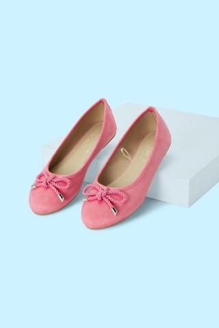 pink mesh casual women ballerinas