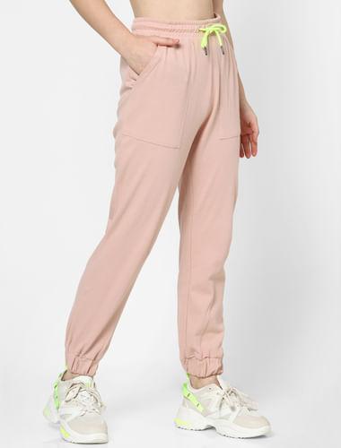 pink mid rise sweatpants