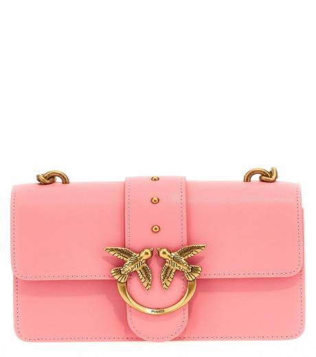 pink mini love bag one simply crossbody bag