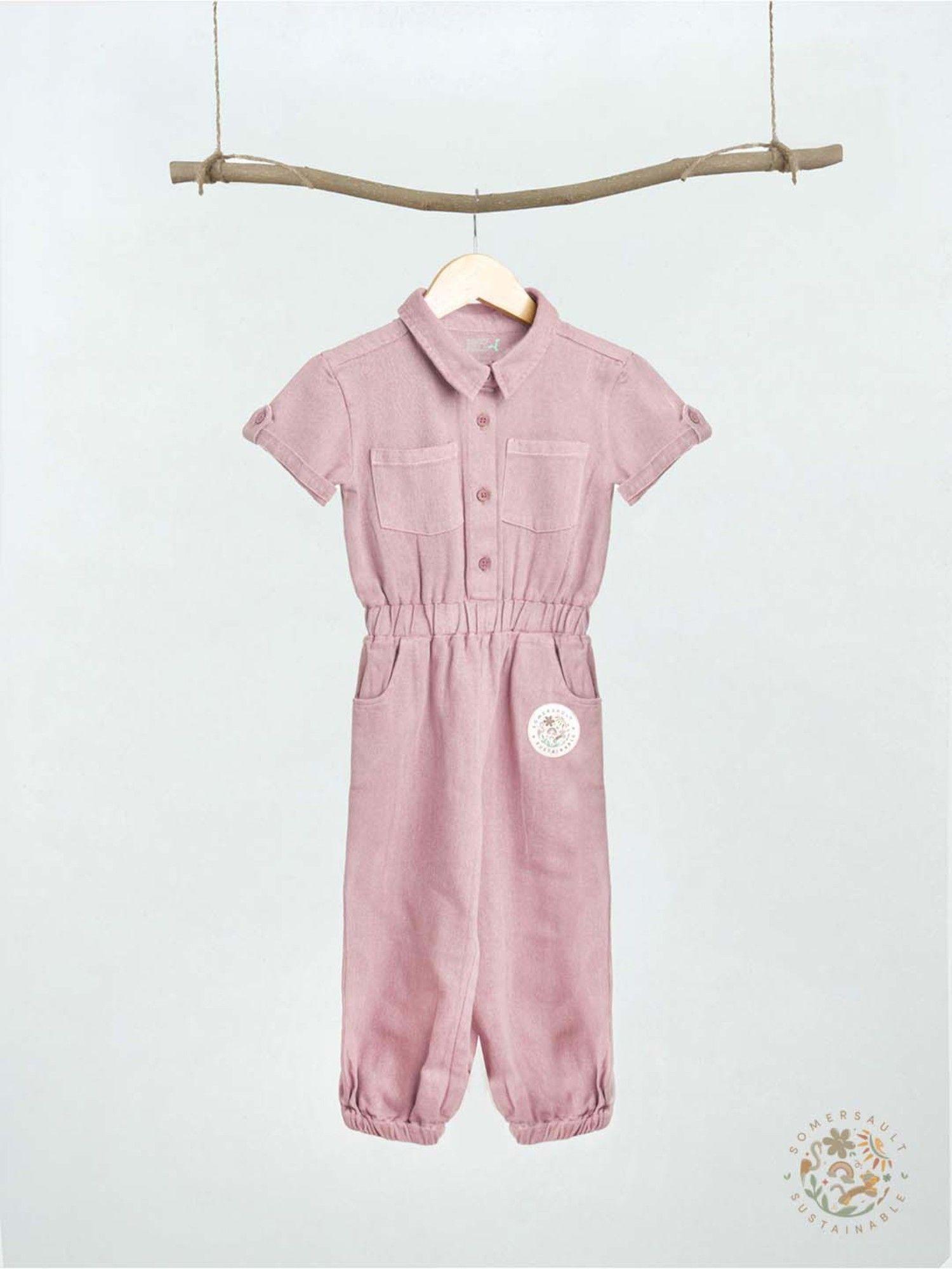 pink natural jumpsuit