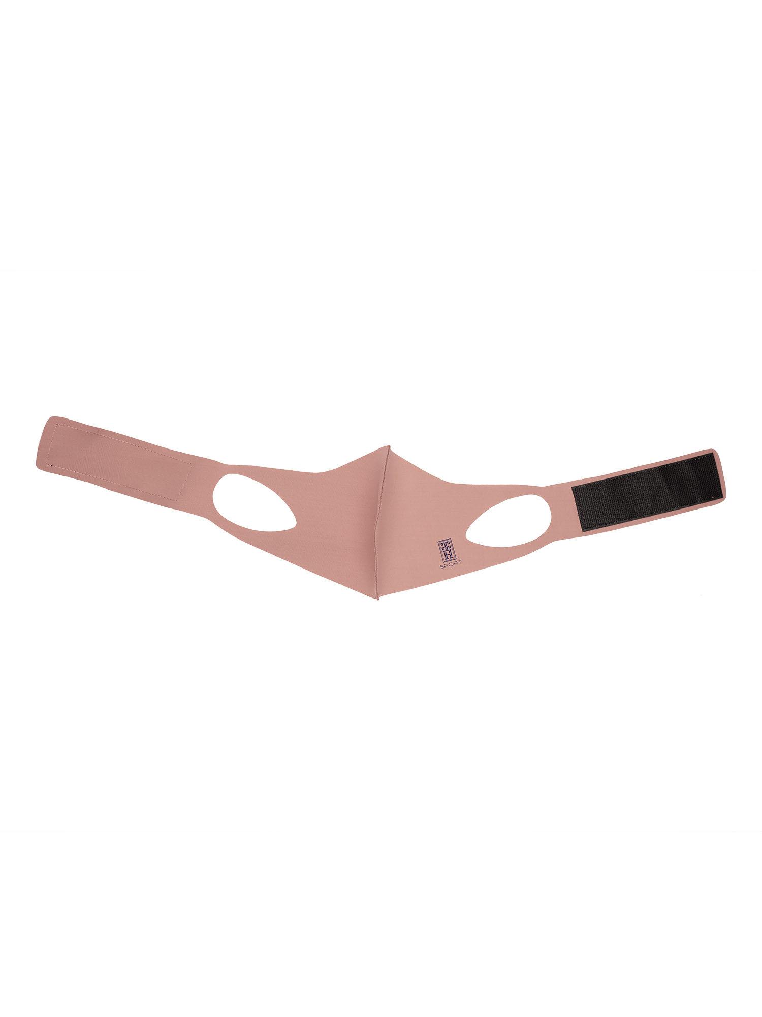 pink neo sports mask with band