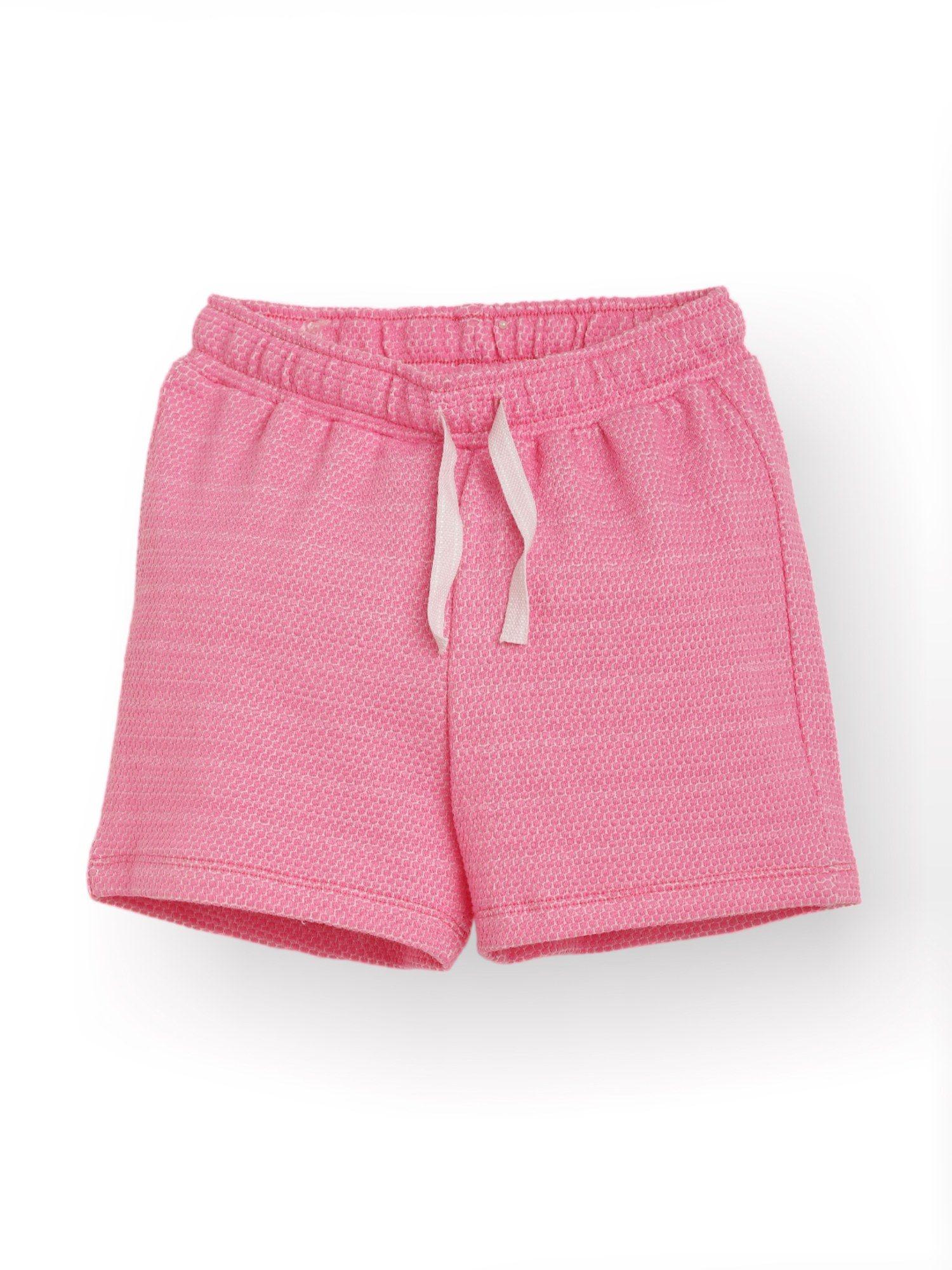 pink popcorn girls shorts