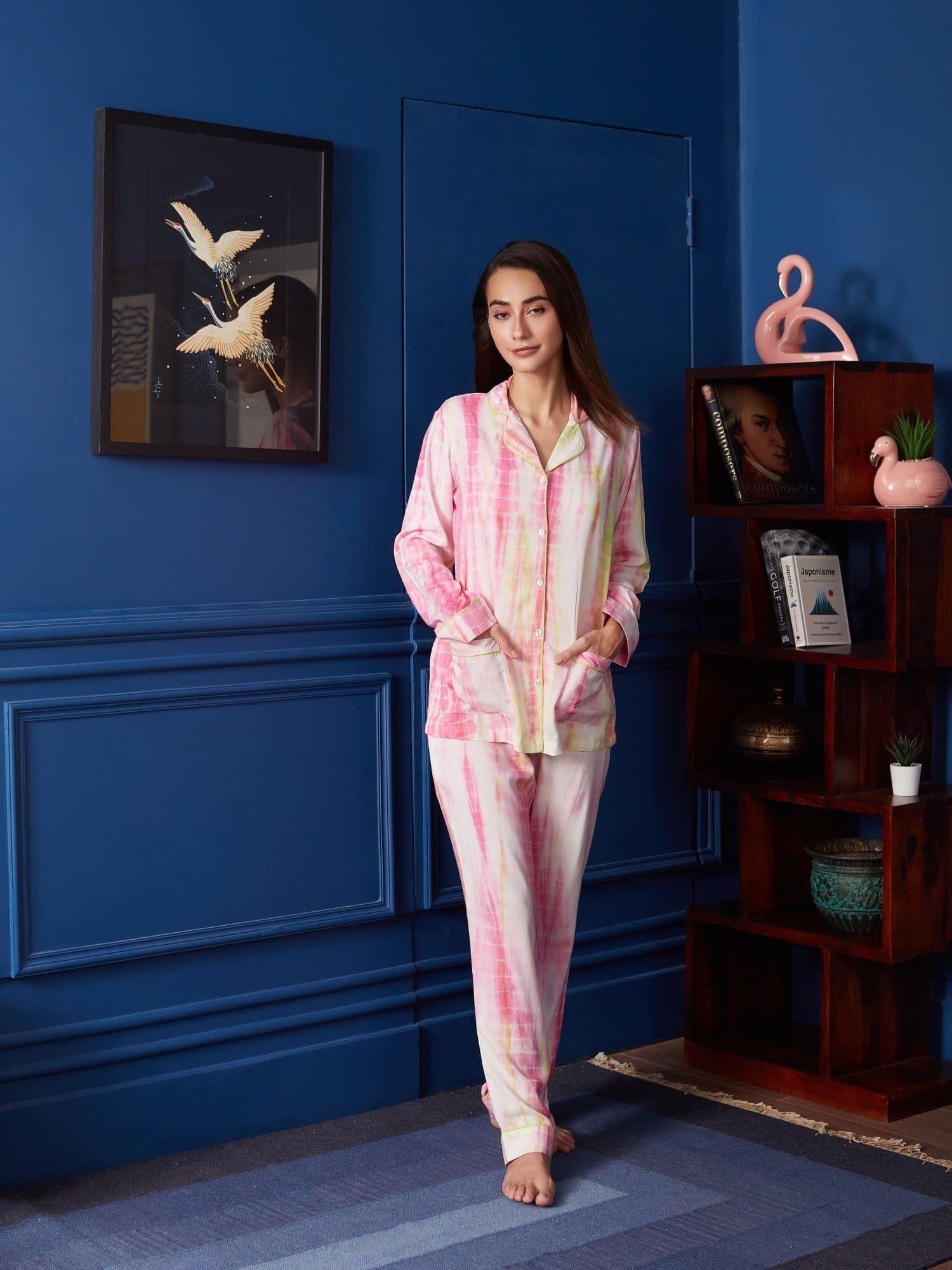 pink prefect mingle pyjama set