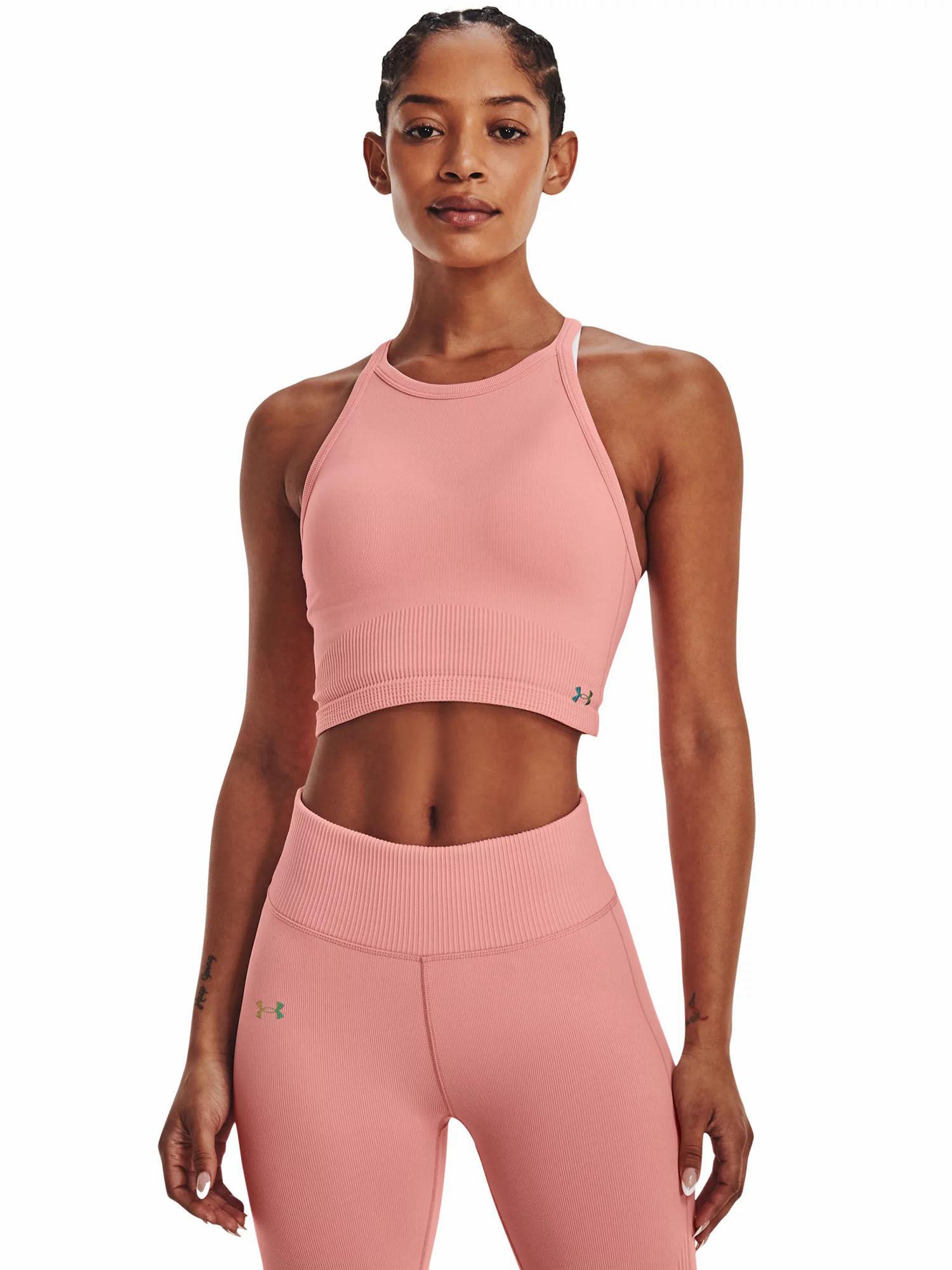 pink rush seamless tank top