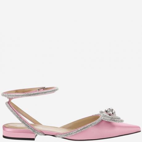 pink slingback sandals