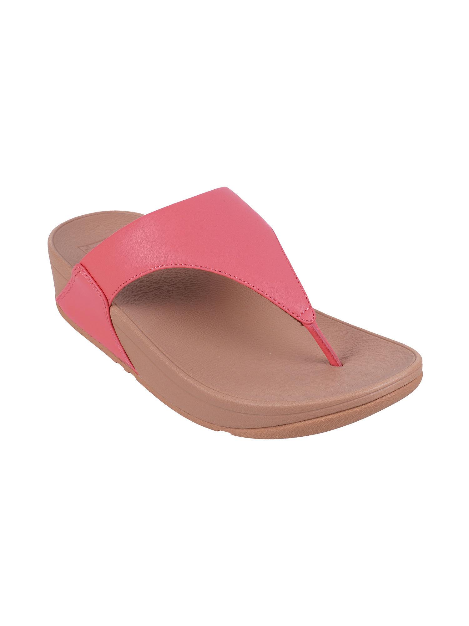 pink synthetic women sandals