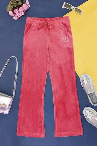 pink track pants