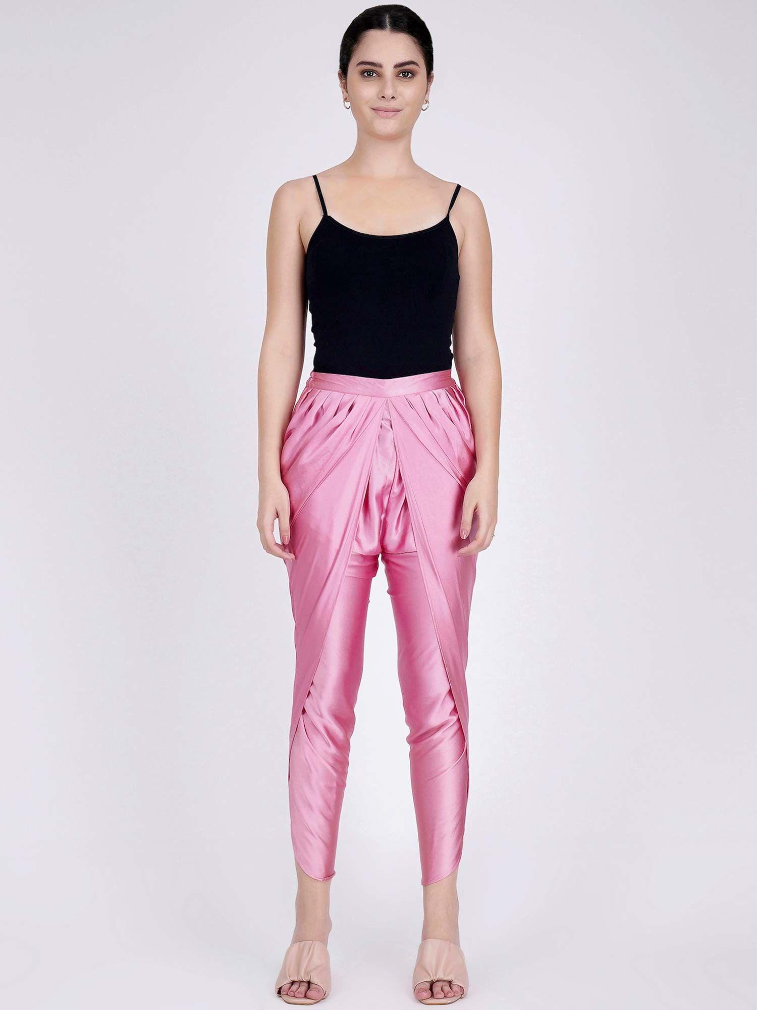 pink tulip pants