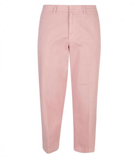 pink wide leg trousers
