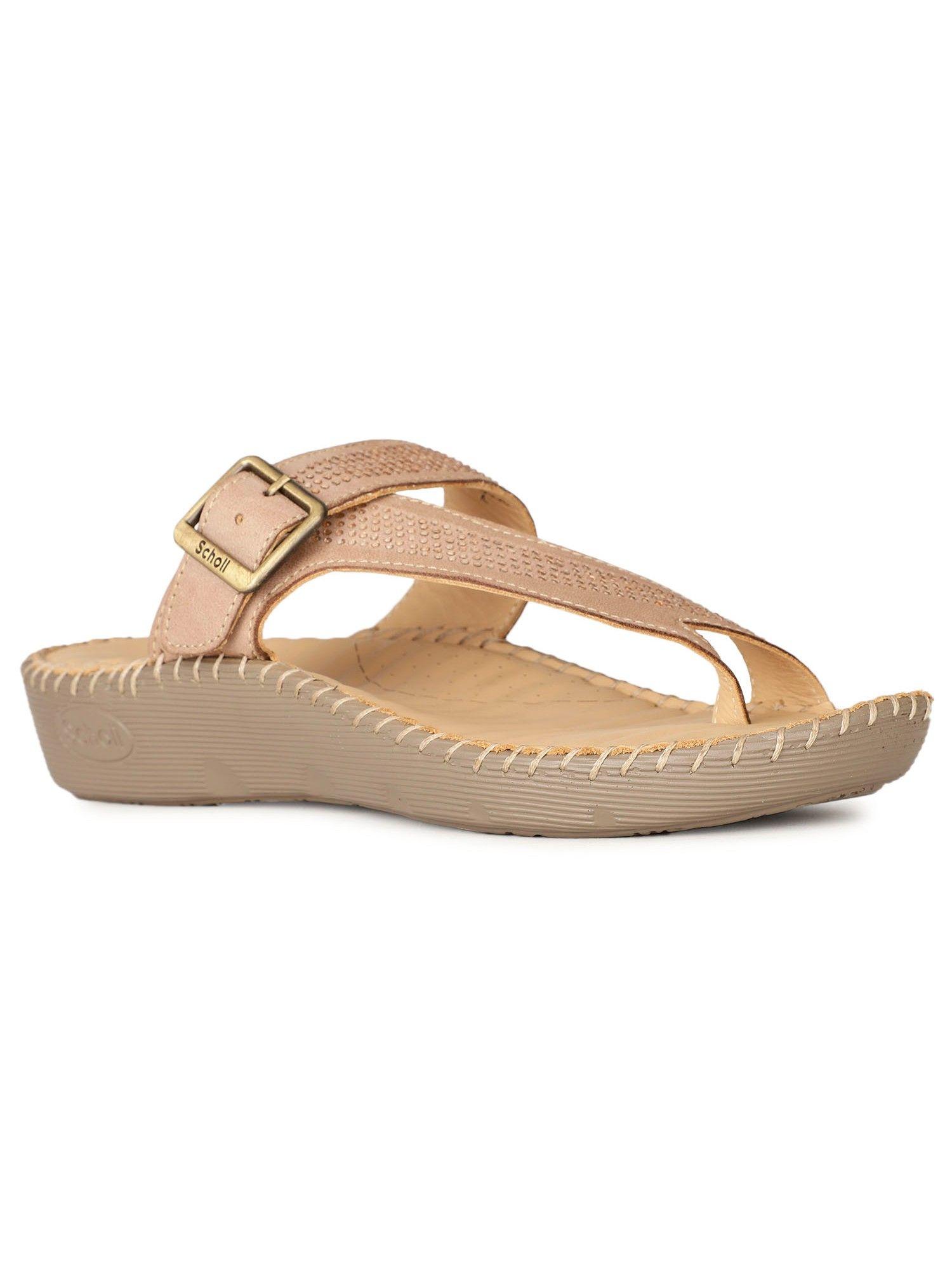 pink women slip-on sandals