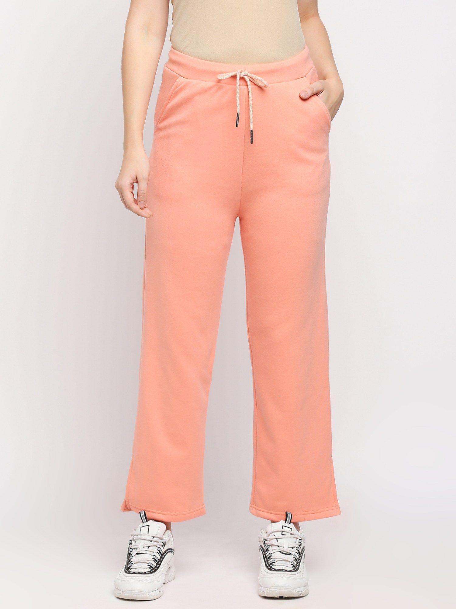 pink womens trousers