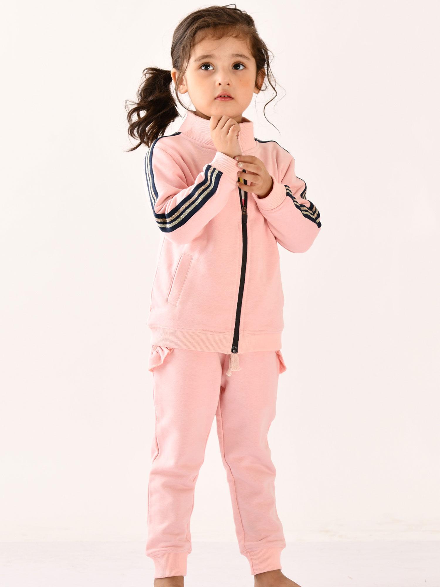 pink zip up sweatshirt - pink