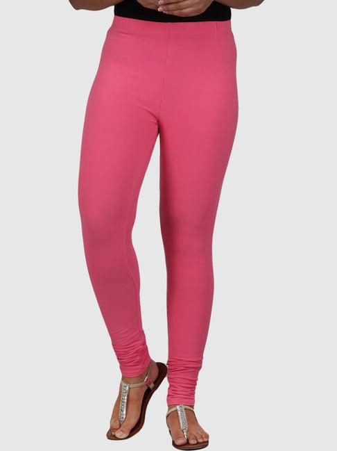 pinkloom pink regular fit leggings