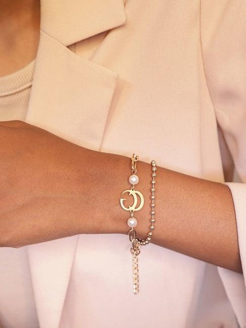 pipa bella golden link chain charm classic bracelet for women