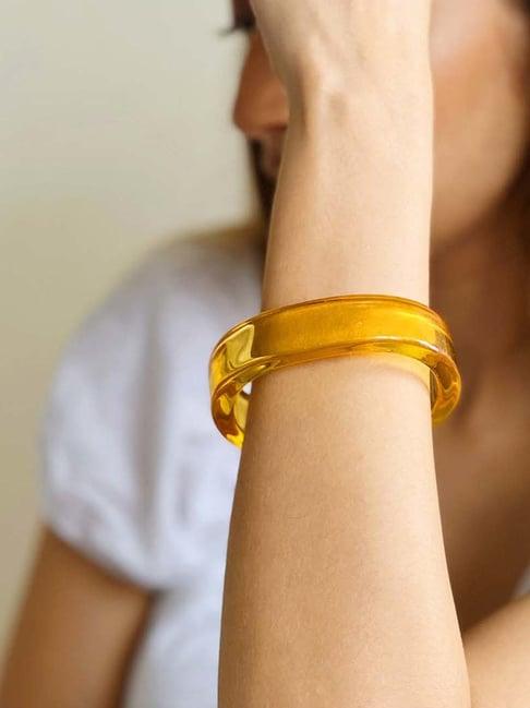 pipa bella orange cuff bracelet