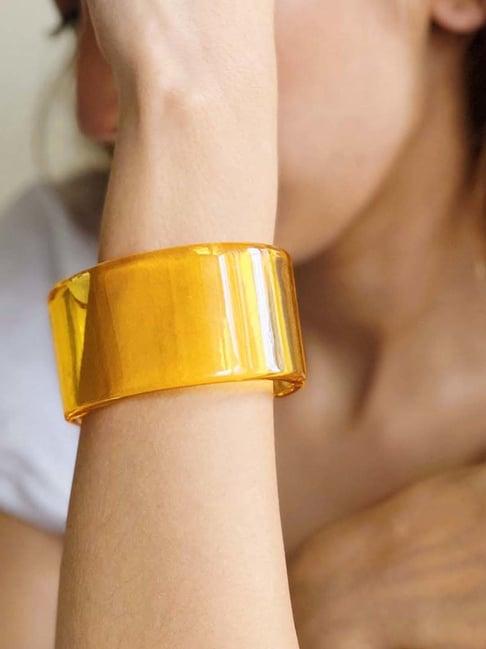 pipa bella orange cuff bracelet