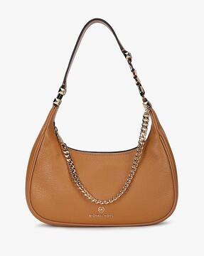 piper small pebbled leather shoulder bag