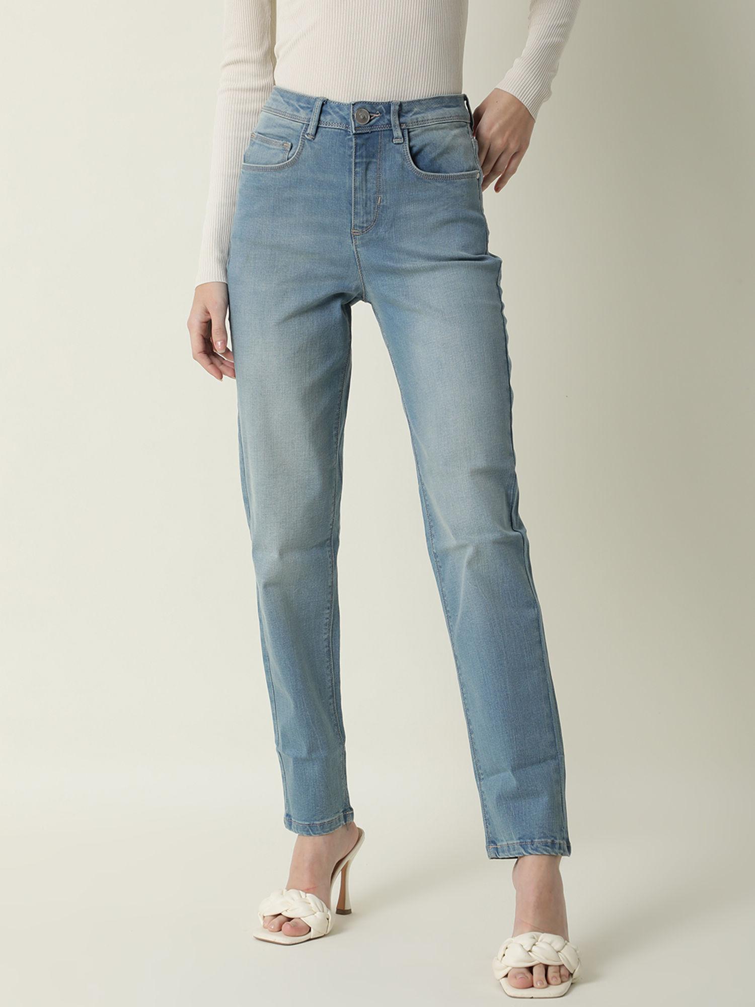 pipevine blue denim pant