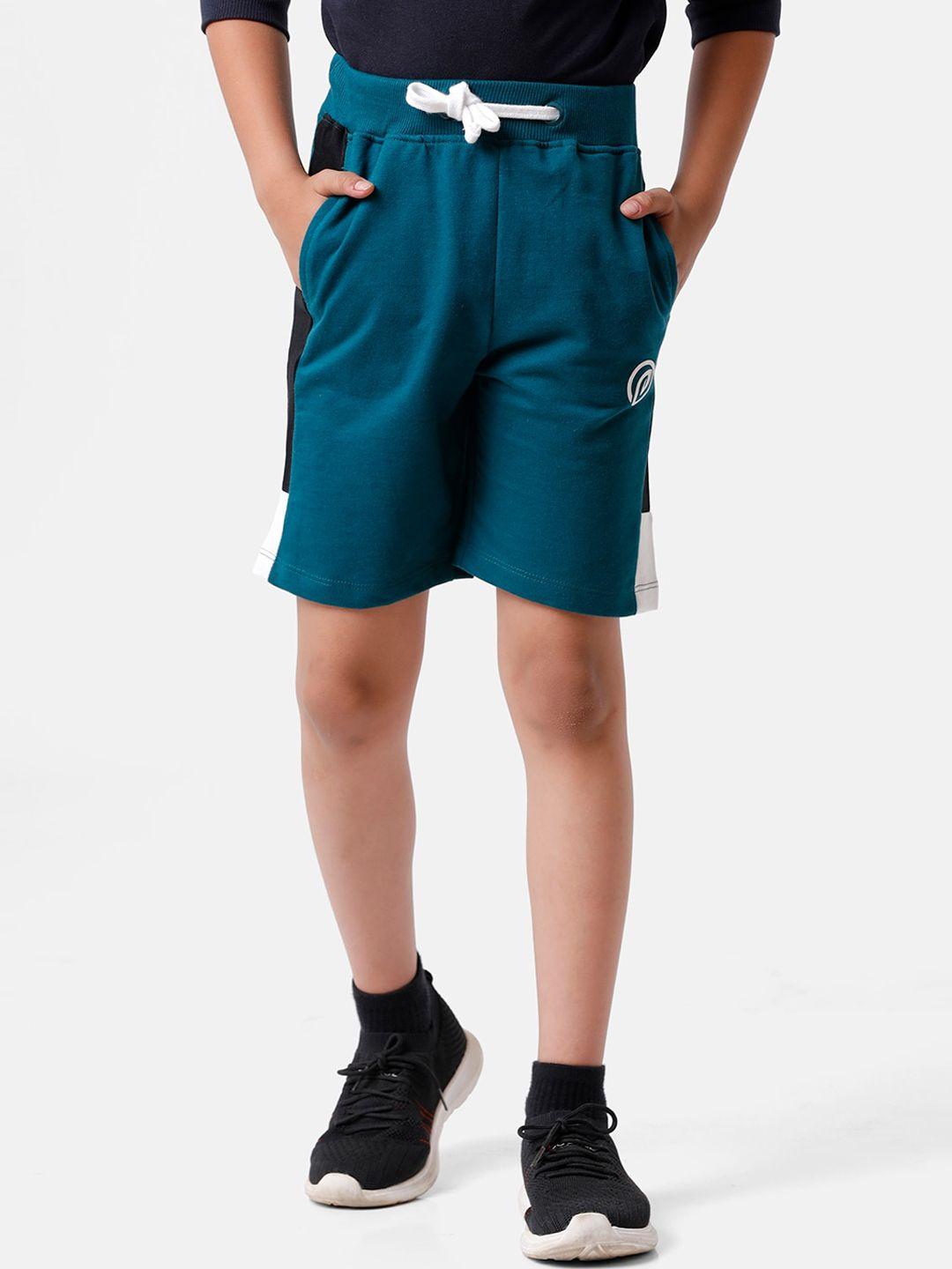 pipin-boys-teal-green-solid-shorts
