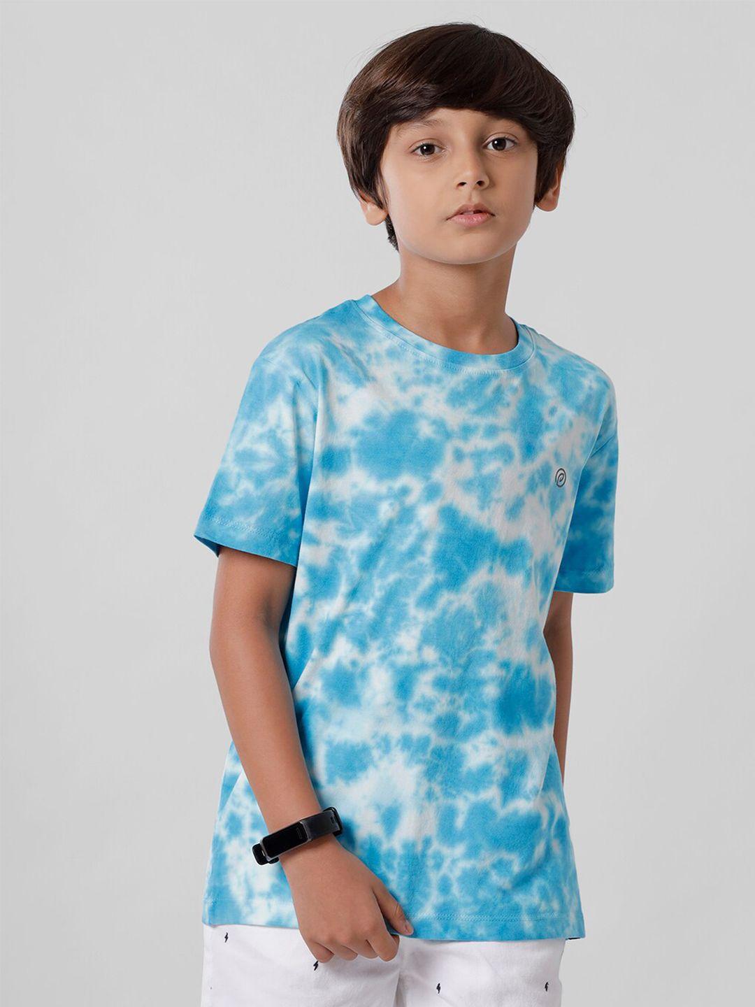 pipin boys blue dyed t-shirt