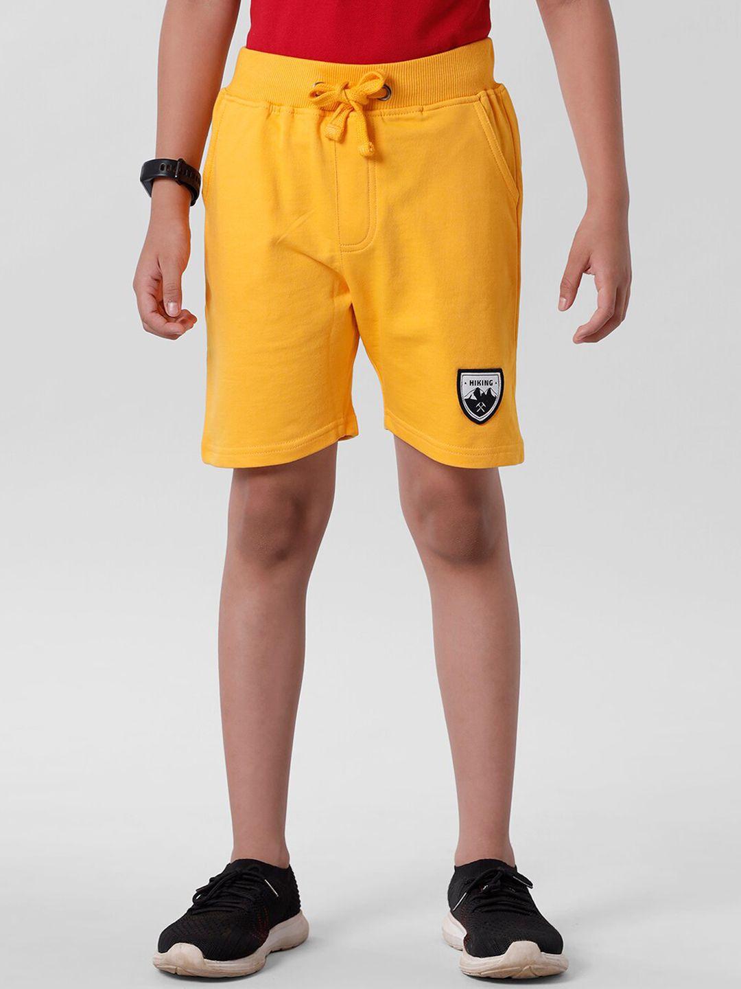 pipin boys yellow shorts