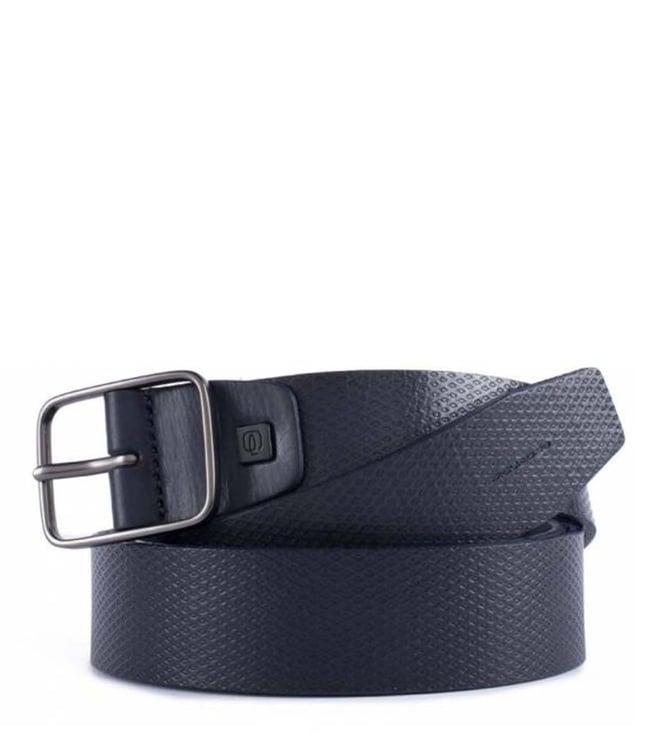 piquadro blue casual belt