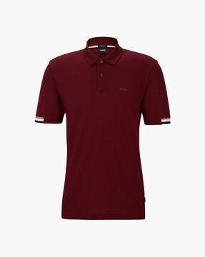 pique polo regular fit cotton t-shirt