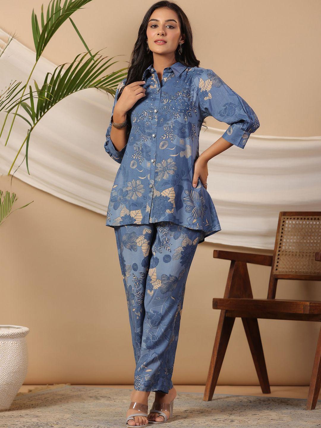 piroh printed top & trouser co-ords