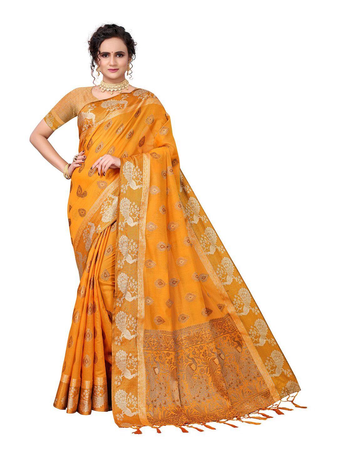 pisara women mustard sarees