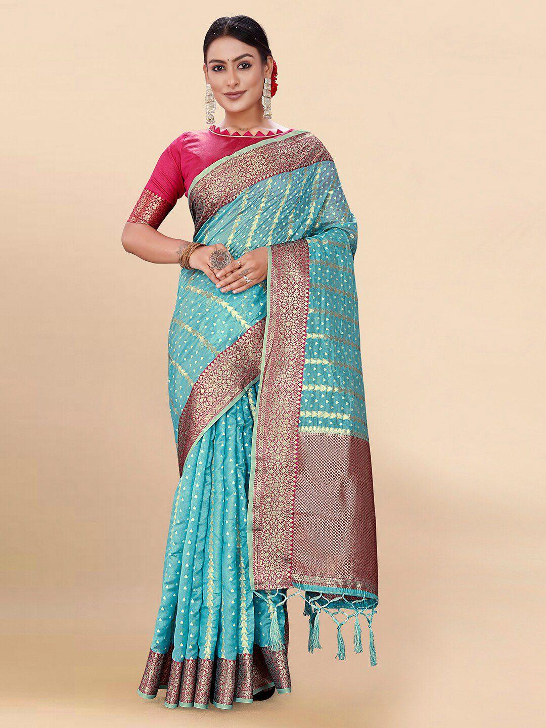 pisara woven design zari saree