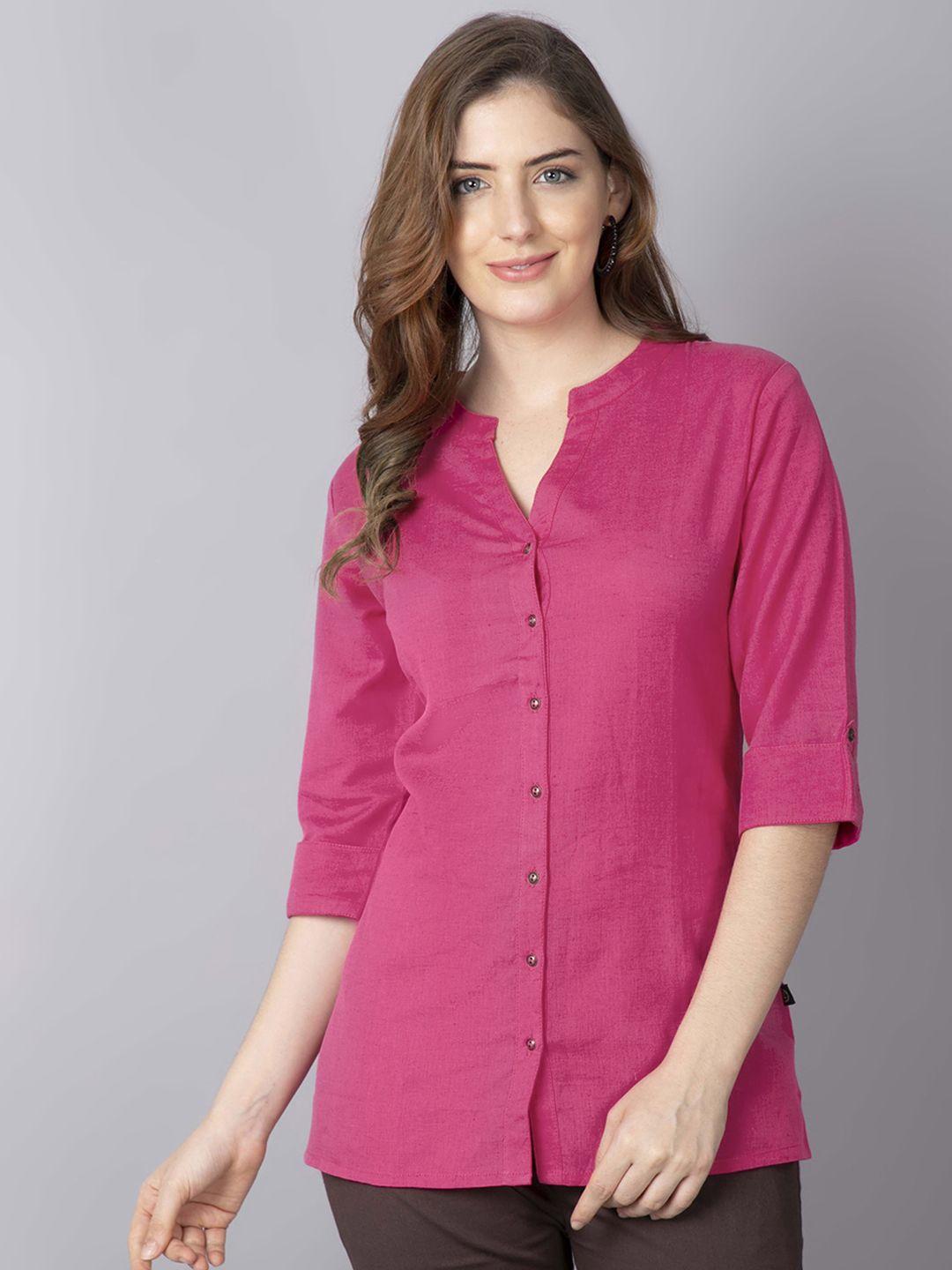 pistaa pink kurti