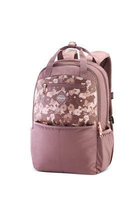 pixie micro twill unisex laptop backpack - pink