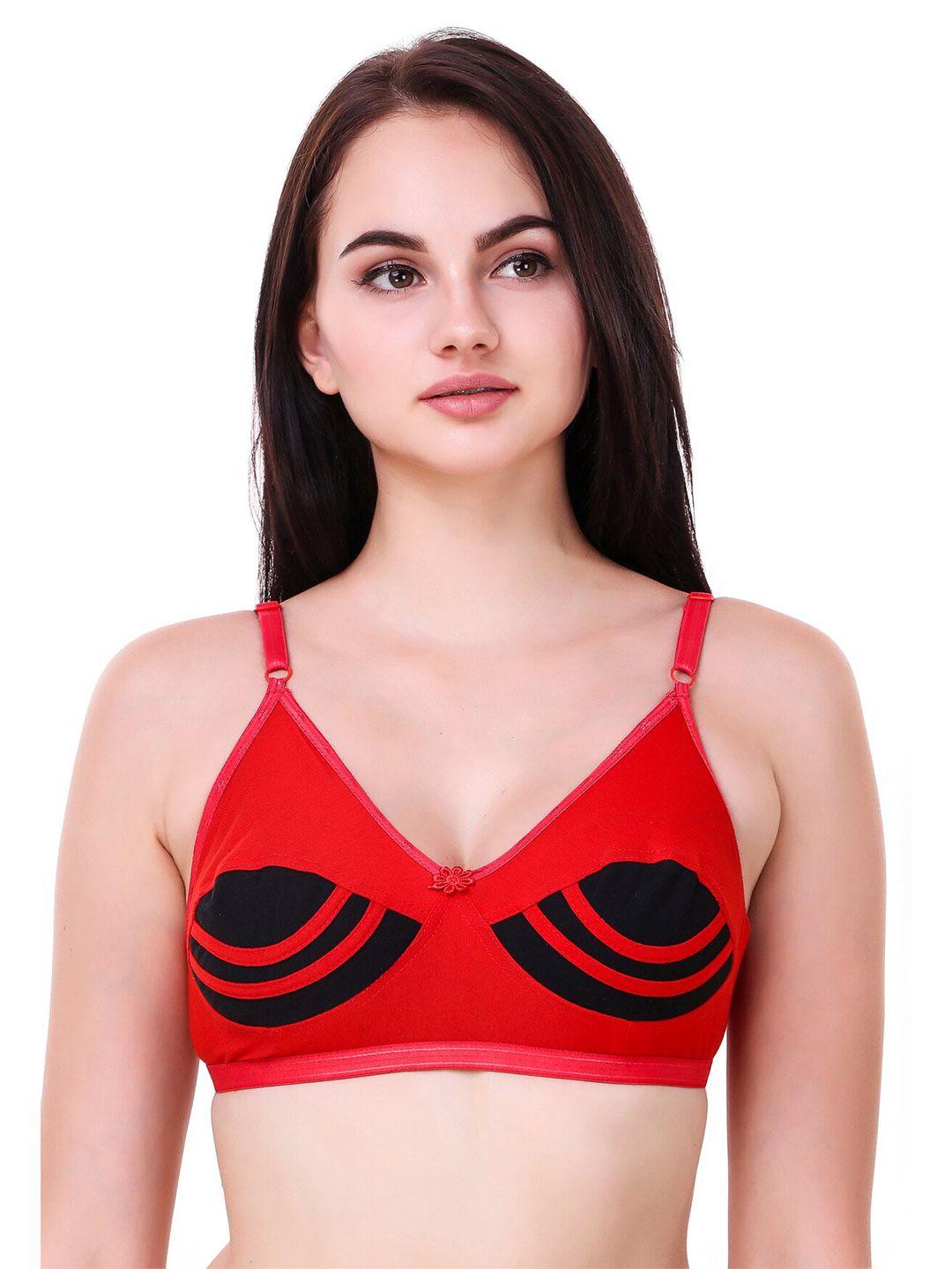 piylu colourblocked medium coverage all day comfort everyday bra