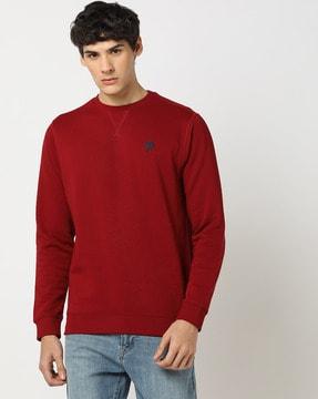 placement-logo-embroidered-regular-fit-sweatshirt