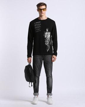 placement ai renaissance flat knit t-shirt