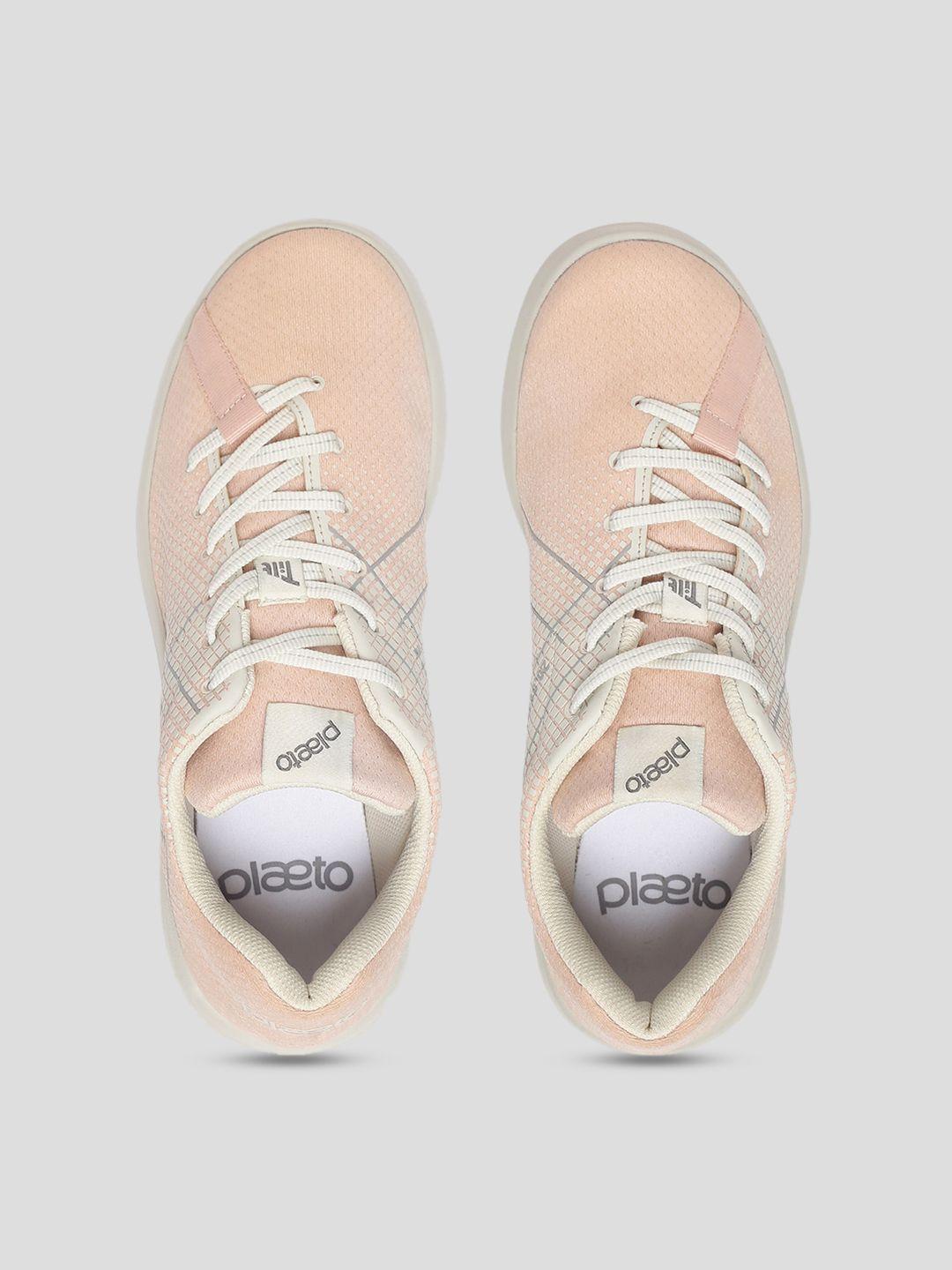 plaeto women lightweight breathable lace-ups sneakers