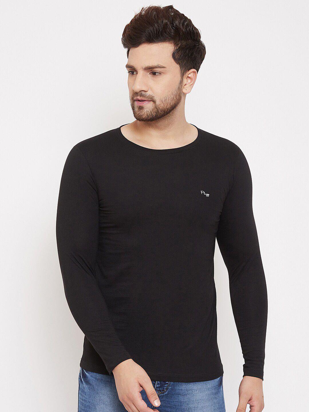 plagg round neck full sleeve cotton t-shirt