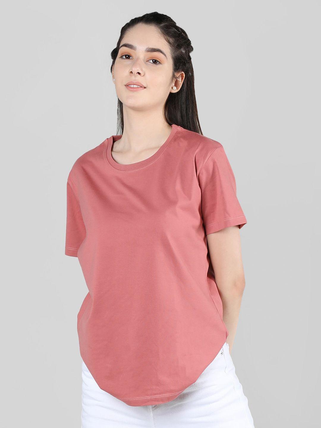 plagg round neck short sleeves cotton t-shirt