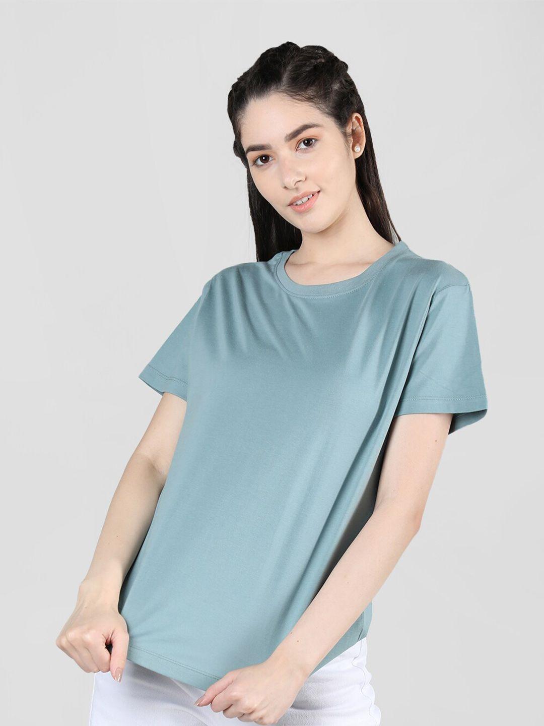 plagg round neck short sleeves cotton t-shirt