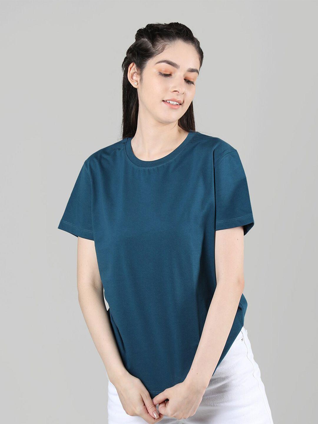 plagg round neck short sleeves cotton t-shirt