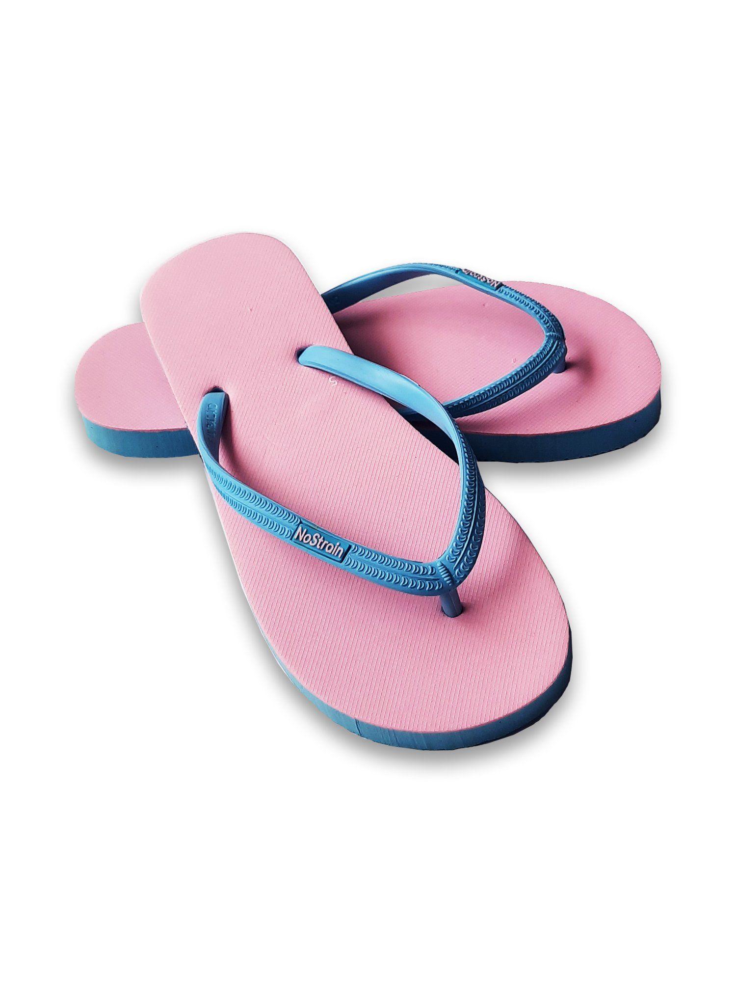 plain rubber women flip flops for regular wear