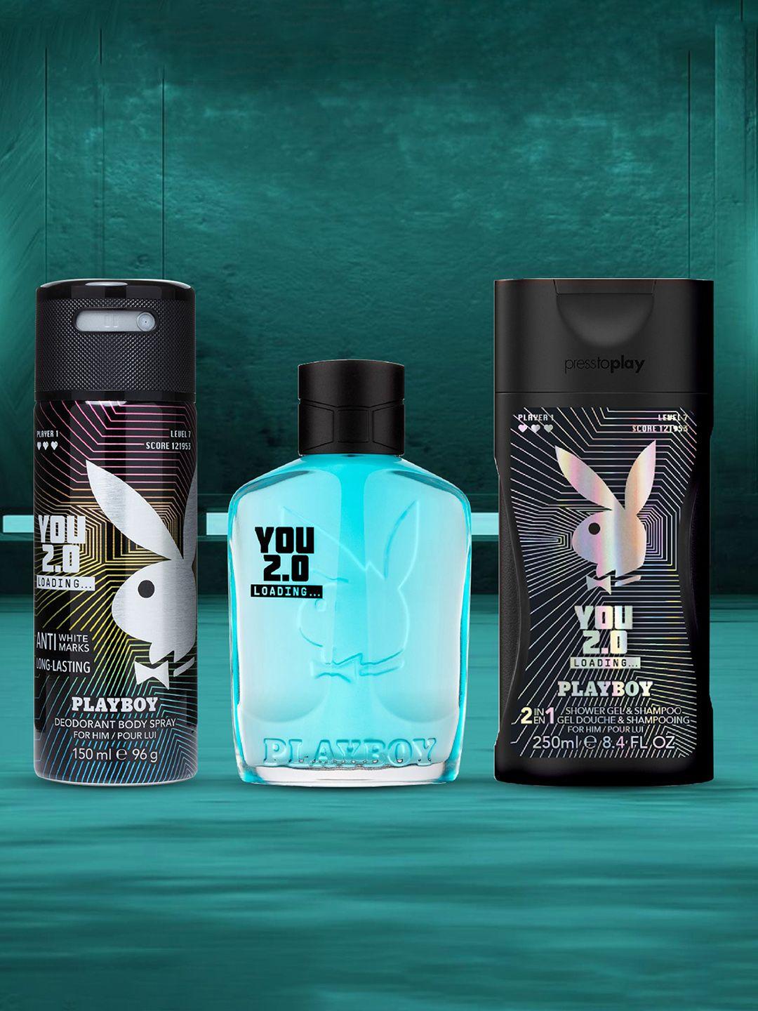 playboy men set of 3 you 2.0 fragrance gift set