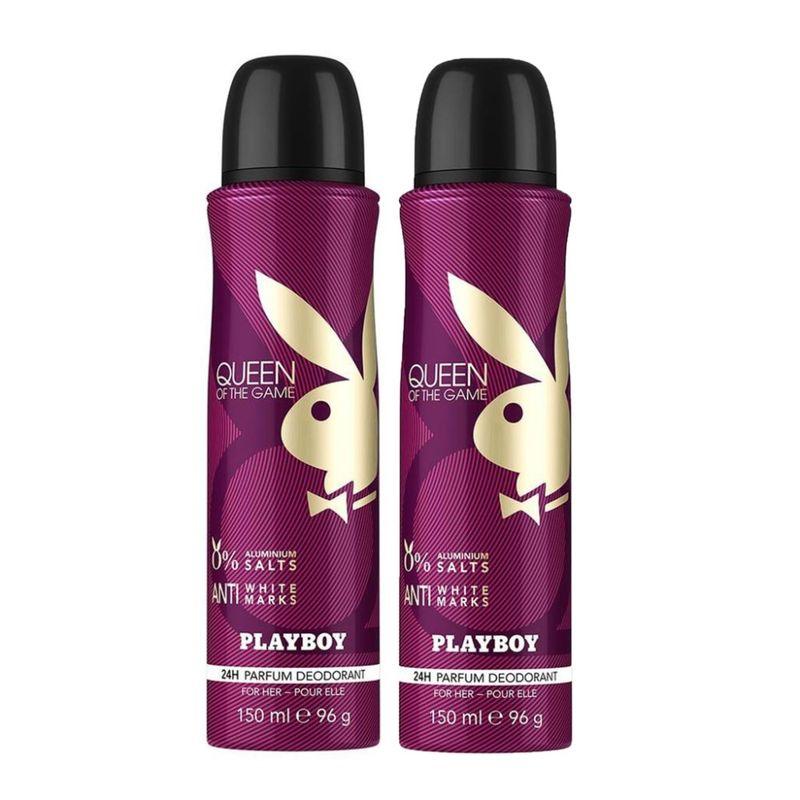 playboy queen deodorant spray (pack of 2)