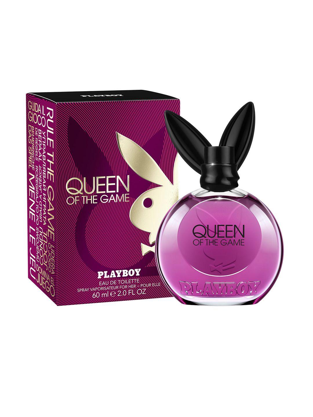 playboy women queen of the game long lasting eau de toilette - 60 ml