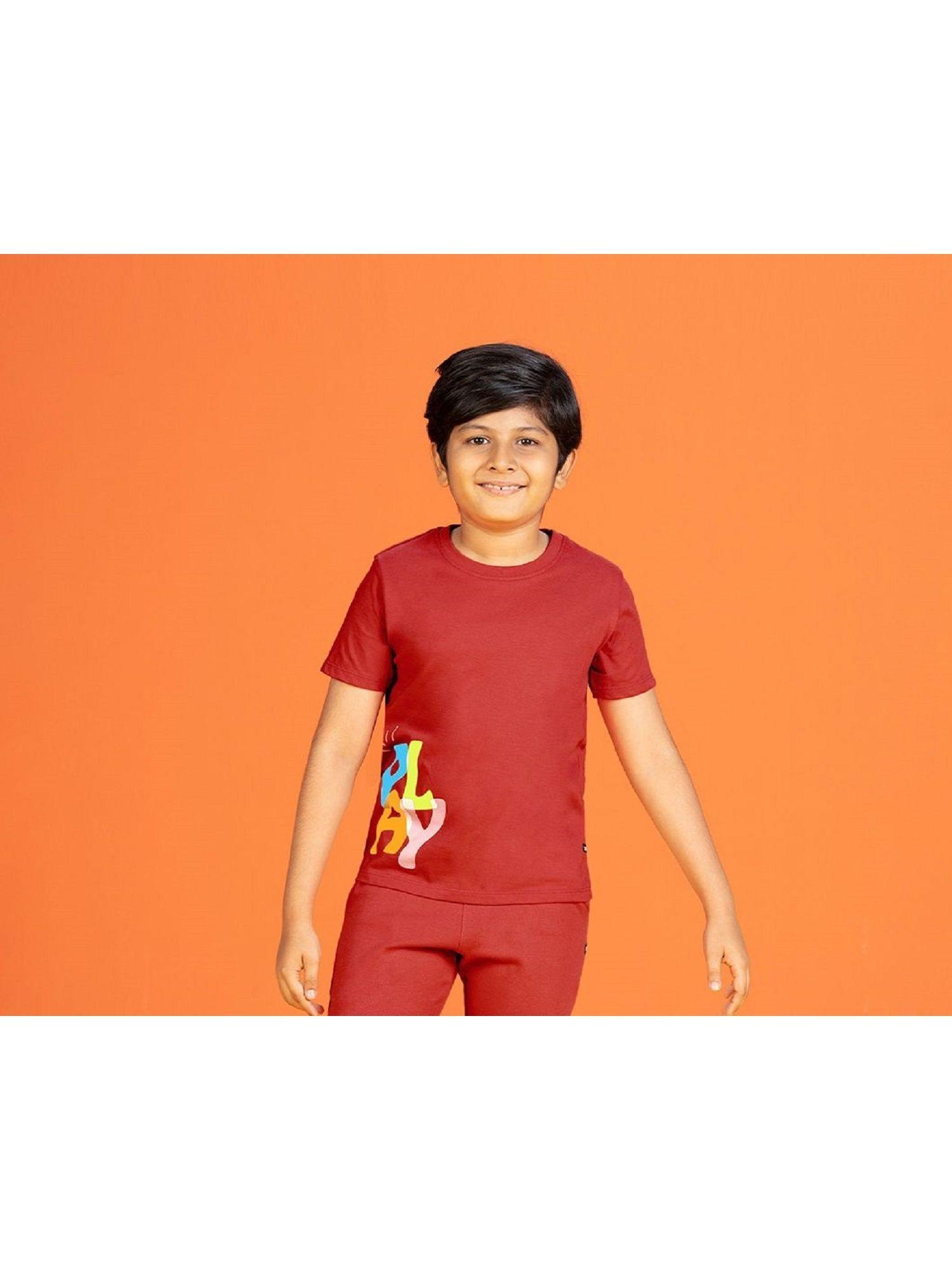 playmate cotton t-shirt for boy