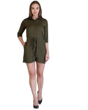 playsuit with insert pockets
