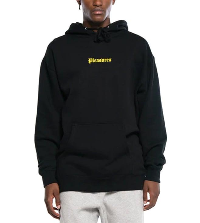 pleasures capsul x black reality printed relaxed fit hoodie