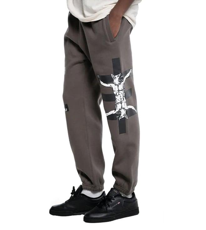 pleasures capsul x grey sacrifice printed relaxed fit sweatpants